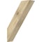 Ekena Millwork 6"W x 22"D x 30"H Traditional Rough Sawn Knee Brace, Douglas Fir BRC06X22X30TRA00RDF - alternate 1